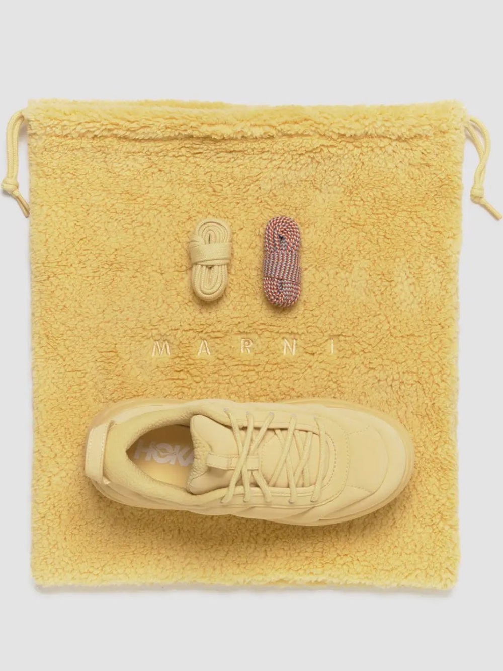 Marni x HOKA Bondi B3LS 'Straw